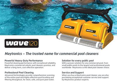 POOL CLEANER DOLPHIN WAVE 120