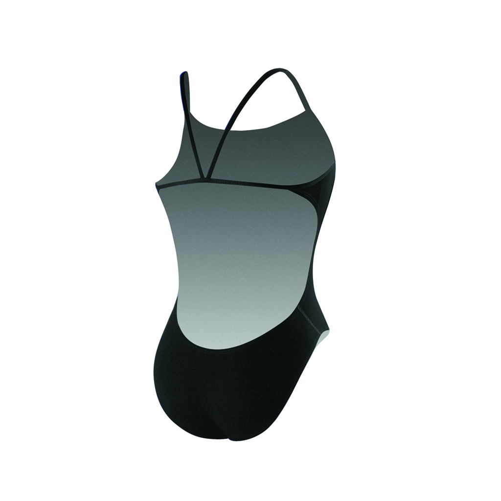 NIKE MAILLOT SOLID CUT-OUT NOIR (26)