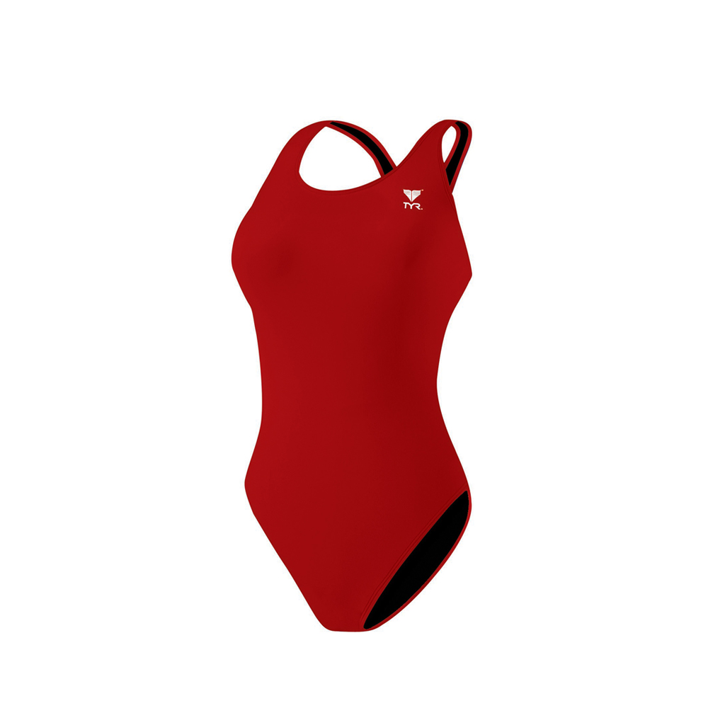 TYR MAILLOT DURAFAST MAXFIT ROUGE (24)