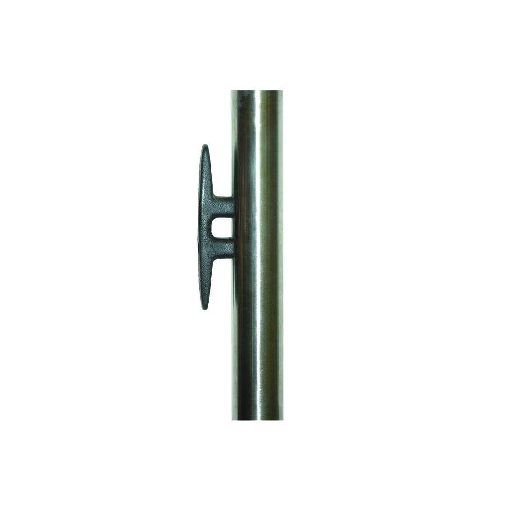 STANCHIONS FOR FLAGS WITH EYE BOLT AND WEDGE