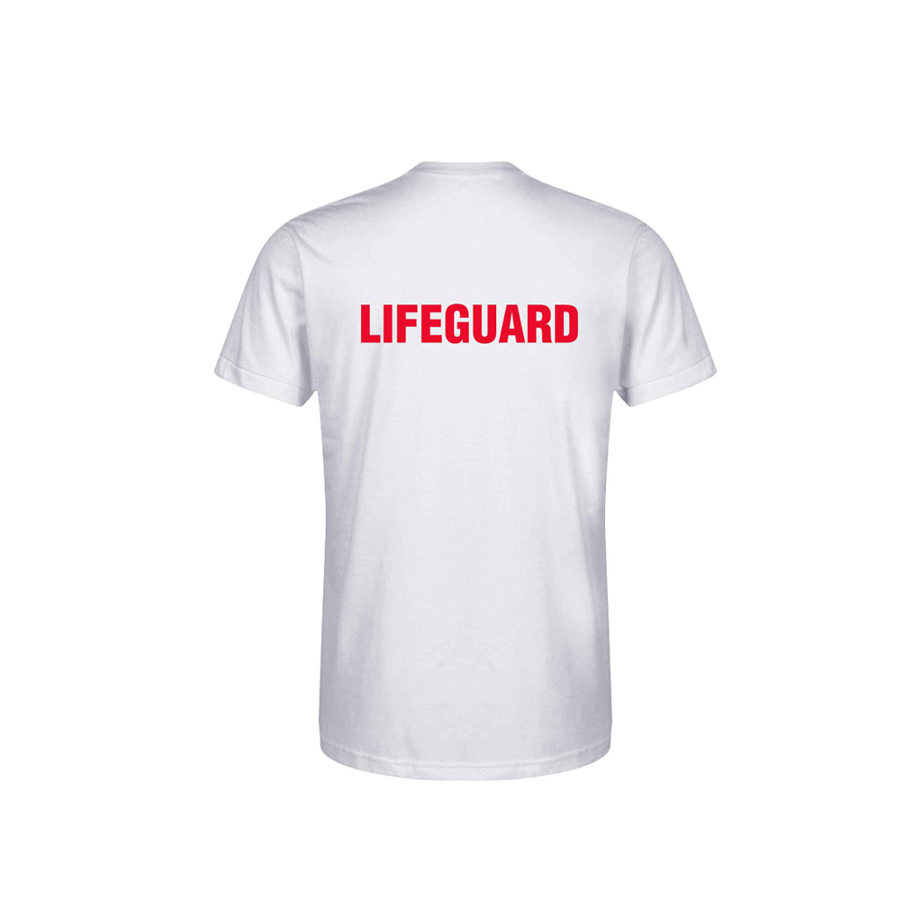 WHITE T-SHIRT "LIFEGUARD" (XL)