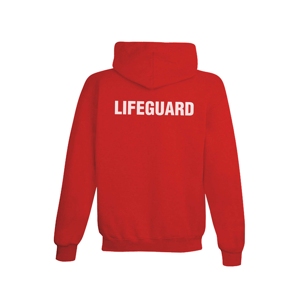 RED HOODIE LIFEGUARD (S)