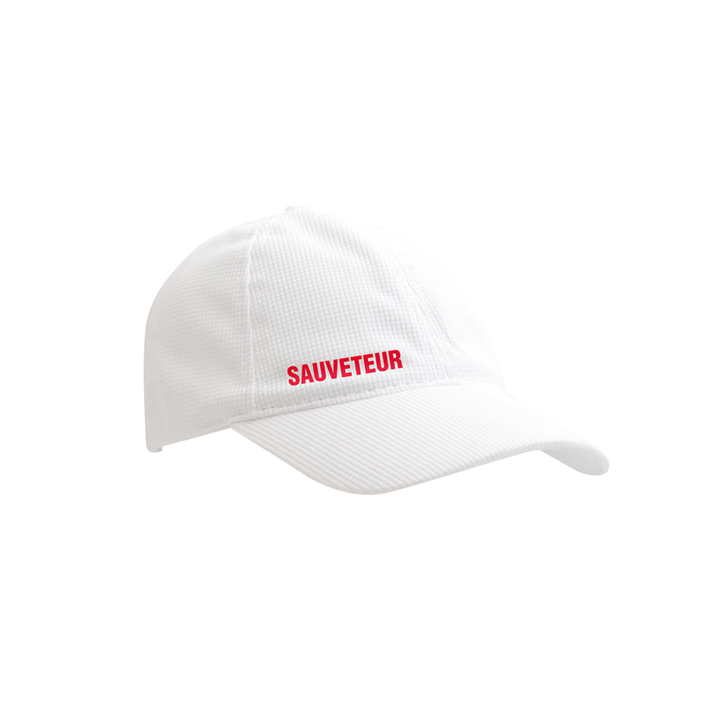 WHITE PERFORMANCE CAP "SAUVETEUR"