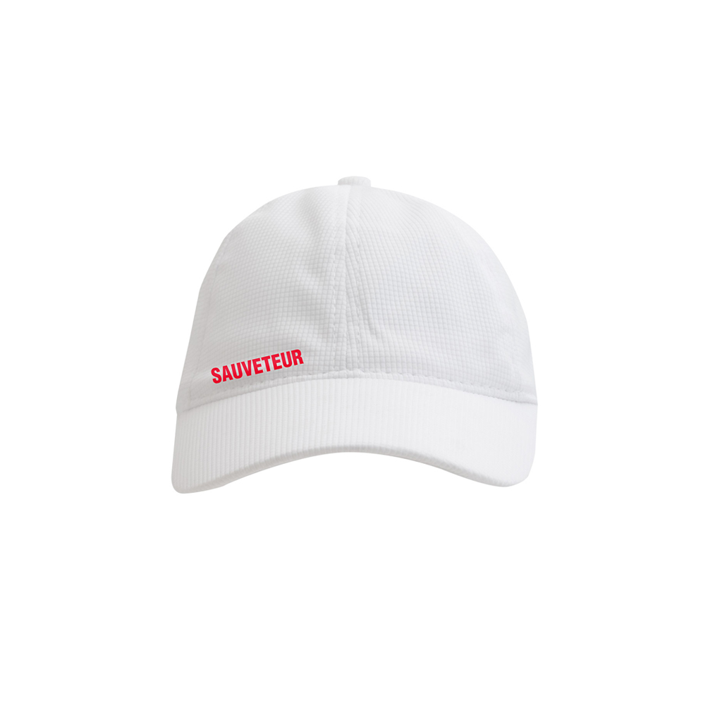 WHITE PERFORMANCE CAP "SAUVETEUR"