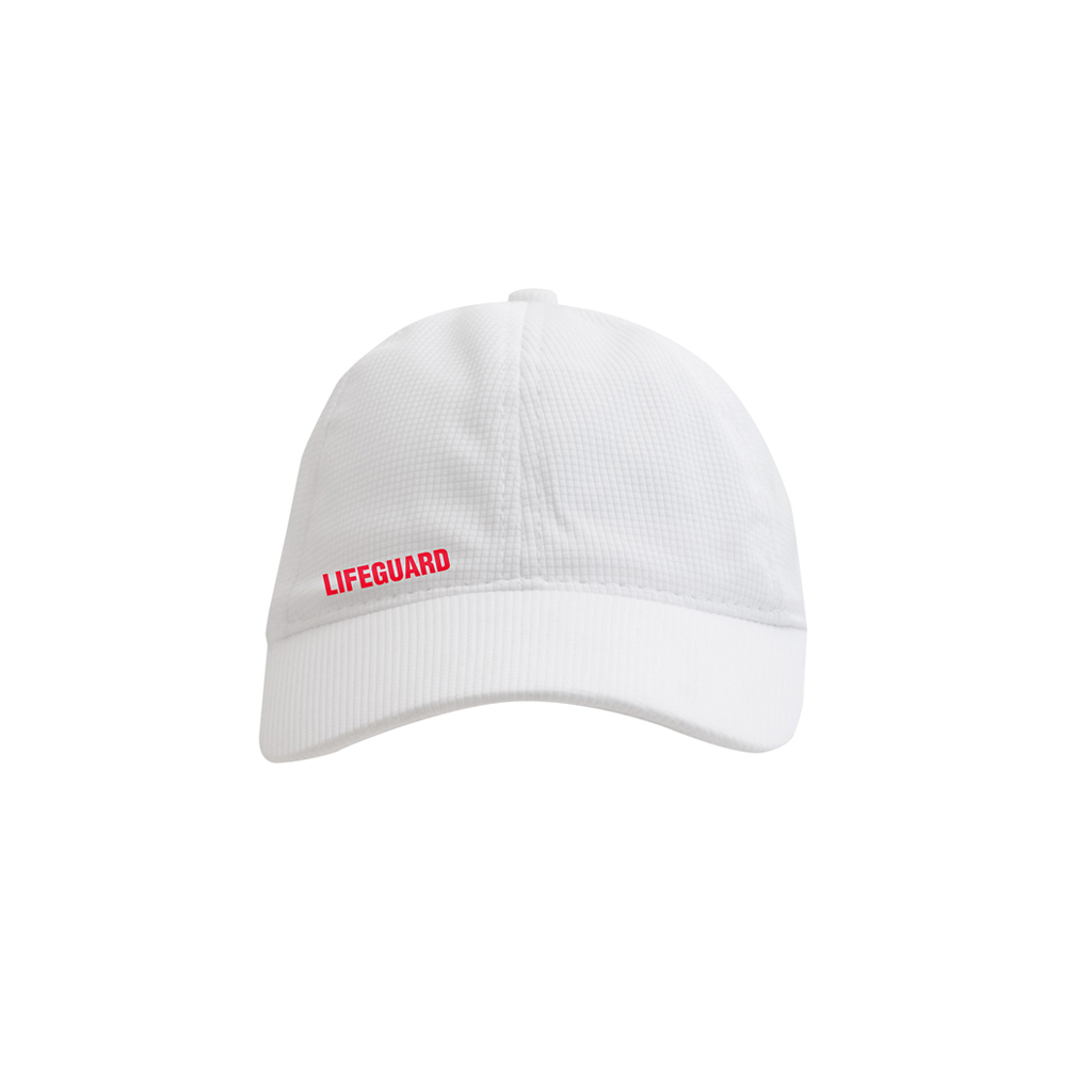 WHITE PERFORMANCE CAP "LIFEGUARD"