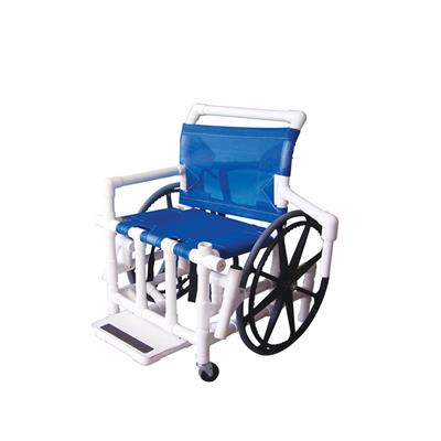 WHEELCHAIR WITH MESH SEAT (24")
