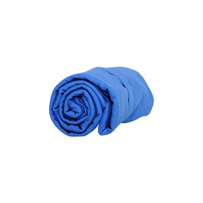 SUEDE TOWEL AQUAM 30X60 BLUE