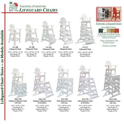 LIFEGUARD CHAIR LG505 RED