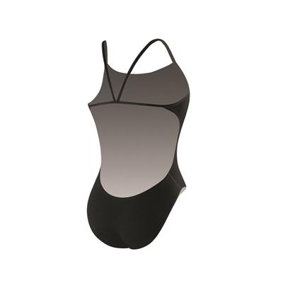 NIKE MAILLOT SOLID CUT-OUT NOIR (24)