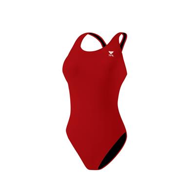 TYR MAILLOT DURAFAST MAXFIT ROUGE (22)