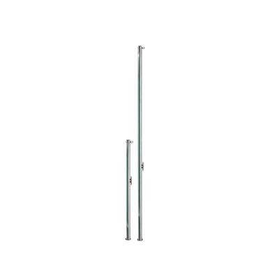 STANCHIONS FOR FLAGS WITH EYE BOLT AND WEDGE