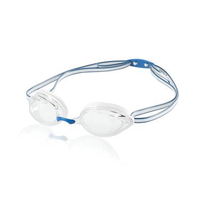 White Speedo Vanquisher 2.0 Adult Competitive Swim Goggle 