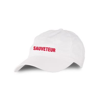 WHITE CLASSIC CAP "SAUVETEUR"