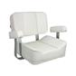 WHITE DELUXE CAPTAIN STYLE CHAIR/ ULTRA CH