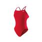 NIKE MAILLOT SOLID CUT-OUT ROUGE (24)