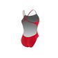 NIKE SOLID CUT-OUT SWIMSUIT RED (36)
